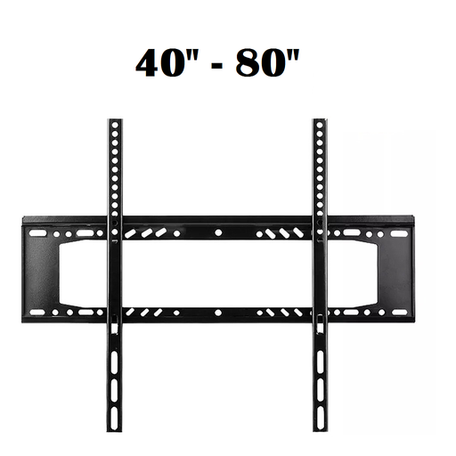 [6920190600689 6290132580806 619949] Soporte de TV fijo 40" a 80" 65kg GJ-T70