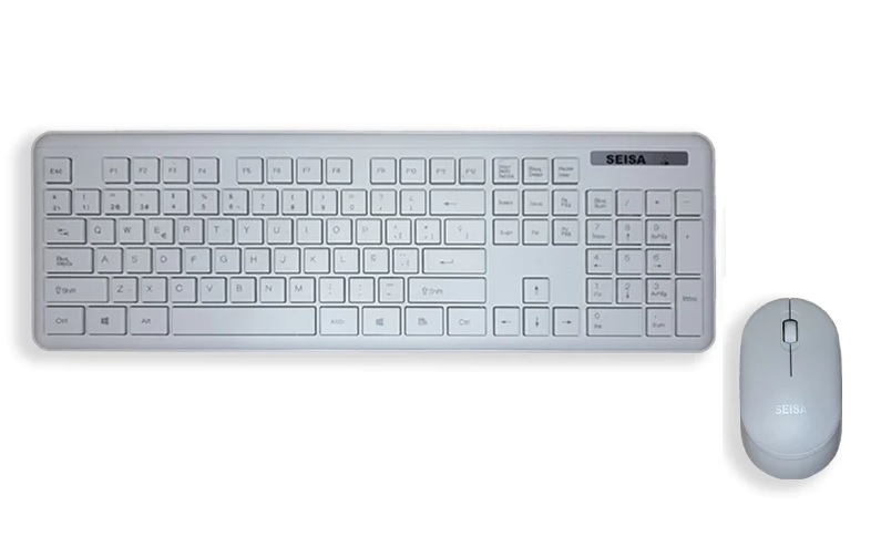 [6290132575093] Kit Teclado Mouse Inalambrico 2.4G Seisa DN-K07