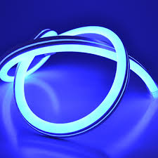 [9780122835002 502654] Kit Tira Led Neon Flexible con Fuente 5A 12v 5m Azul