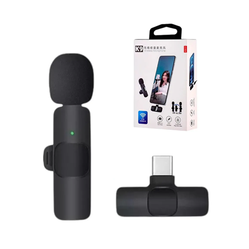 [2400000052371] Microfono Corbatero Inalambrico Tipo C K8 @#