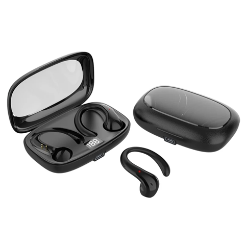 [7790839924471] Auricular Inalambrico Bluetooth con Base Cargadora IBEK OWS-15