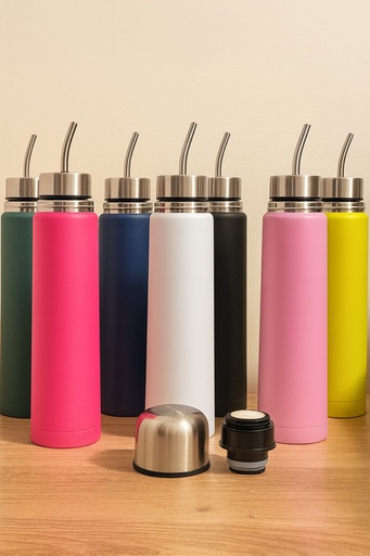 [504942] Termo + Mate Listo 2 en 1 de Acero 500ml Rosa