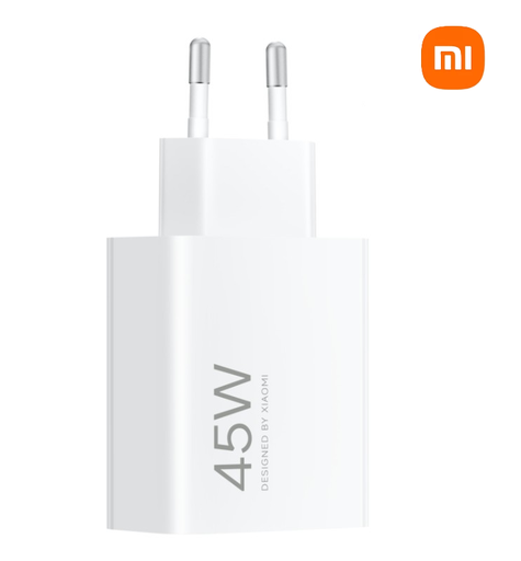 [6932554423605] Cargador Cabezal Xiaomi 45W Usb (toma europea) ORIGINAL