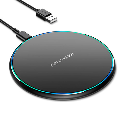 [6290132587928] Cargador Inalambrico Qi Universal Carga Rapida ZC-Q21 15w 9V/2A