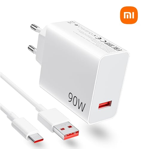 [6932554435943] Kit Cargador Xiaomi 90W Usb (toma europea) ORIGINAL