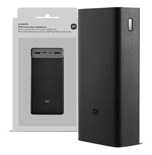 [6941812798447] Power Bank Xiaomi Mi 30000mAh 18W 2 Usb + 2 PD PB3018ZM