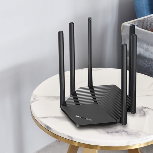 [6957939000493] Router Wifi Mercusys Dual 1300+600mbps AC1900 MR50G 4 antenas
