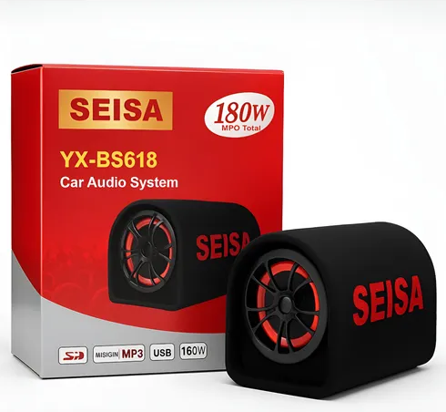 [6290132592076] Sistema de Audio Subwoofer 6" Bluetooth 180W YX-BS618 (41x20x21cm)