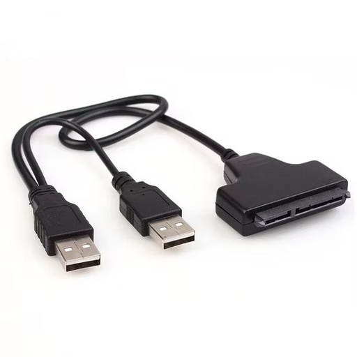 [CB372 7892567891237] Cable Adaptador Doble Usb Sata