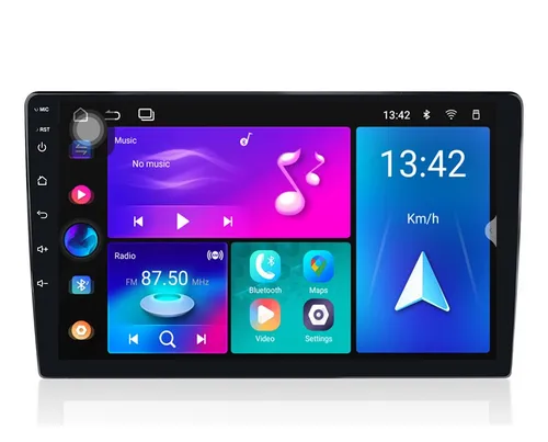 [6290132584668] Stereo Fijo con Pantalla Android Multimedia 10" 2gb 32gb BT Gps Mp3 Usb FM con Camara Trasera QM-1002A