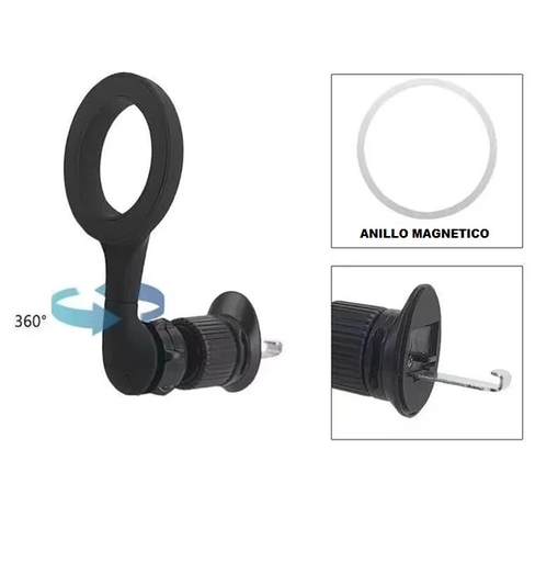 [6290132592717] Soporte Universal de Celular o GPS para Rejilla Magnetico SX24-50