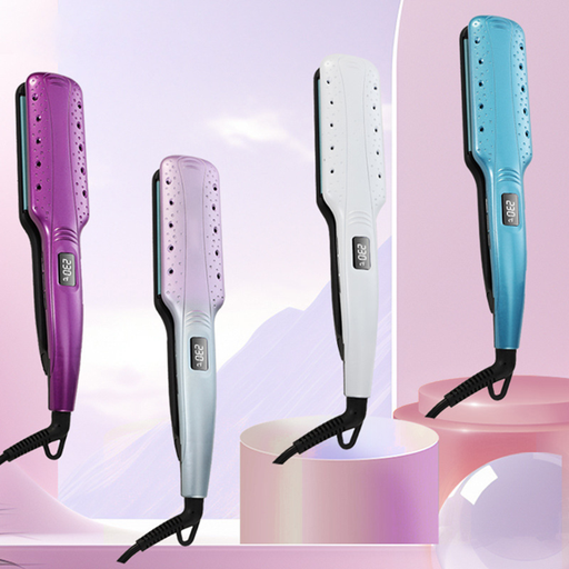 [0723540564848] Planchita de Pelo Alisadora con Tecnologia de Keratina y Aceite de Argan Time