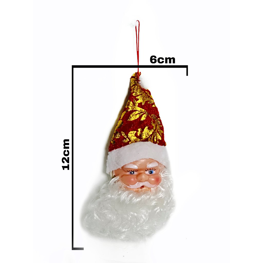 [251063] ADORNO CARA PAPA NOEL CHICO CON SOPAPA ZOOM (L185-15-33)