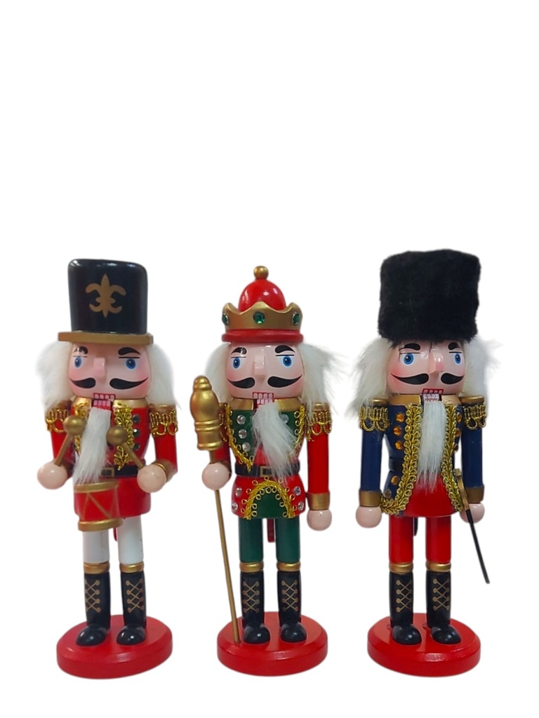 [426229] ADORNO CASCANUECES MADERA 20CM EN CAJA (L008-25-2)