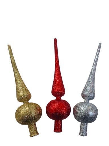 [426212] ADORNO PUNTAL PICO LISO CON BRILLOS (L185-25-22)