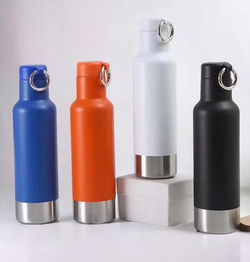 [505080] Botella Termica Acero inoxidable 500ml (Negro)