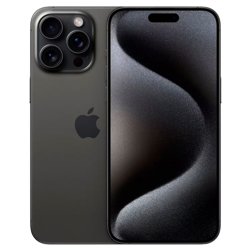 [1230697] Apple iPhone 15 Pro Max *A+* *ASIS+* 512GB Pantalla 6.7" eSIM - Negro (No Activado) (Solamente Dispositivo)