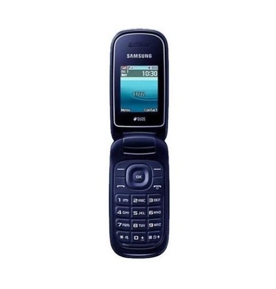 [8803821235437-A] Celular con Tapita Samsung GT-E1272 Azul Oscuro