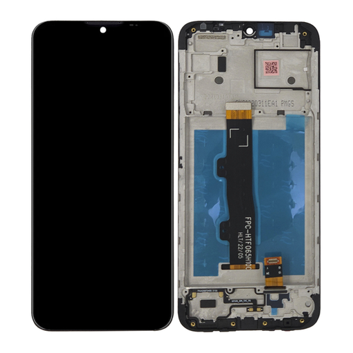 [505092] Modulo Motorola E7i Power con marco negro (ORIG)