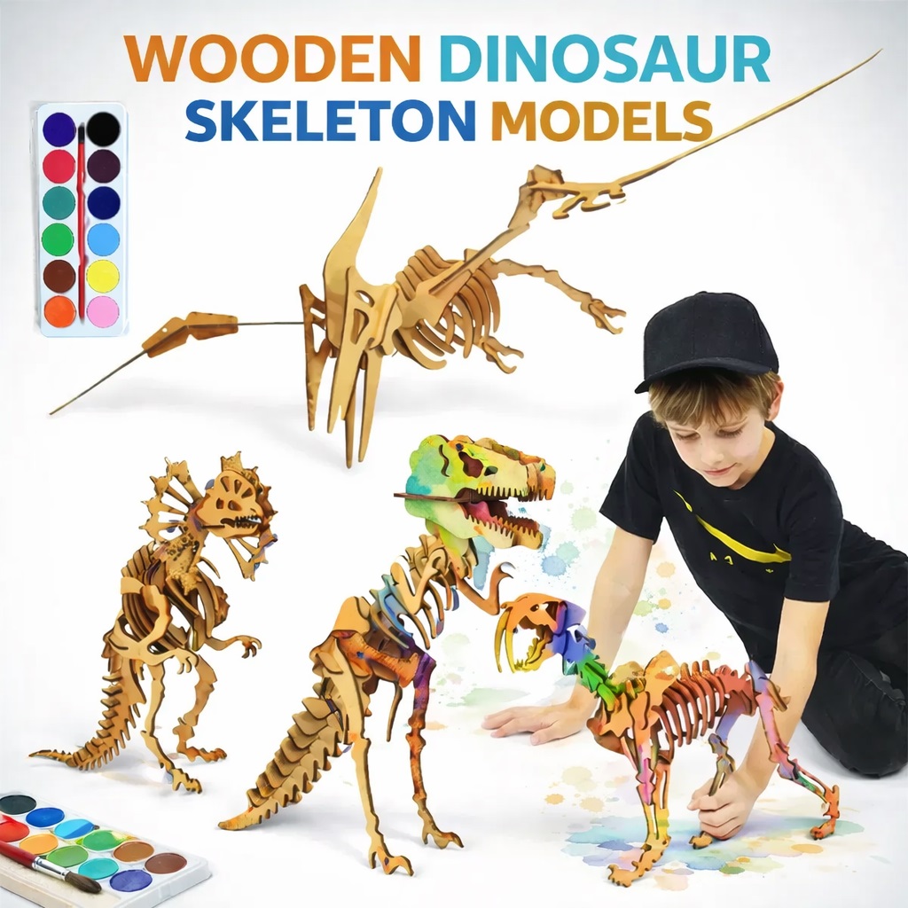 [505121] Rompecabezas 3D fibrofacil para Pintar (33x21cm)