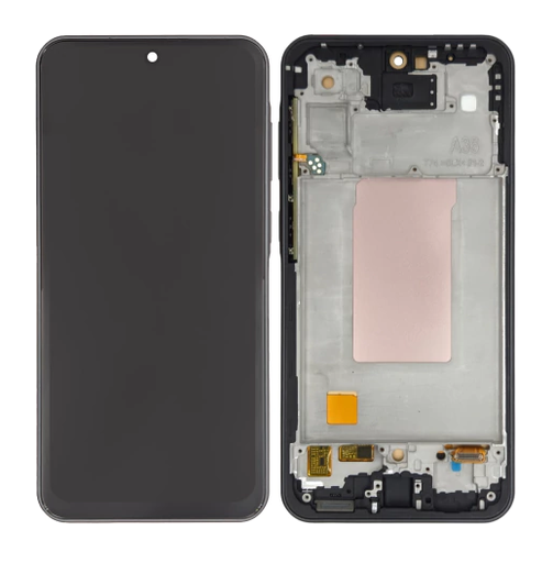 [505130] Modulo Samsung A36 / A366 con marco negro (ORIG Premium)