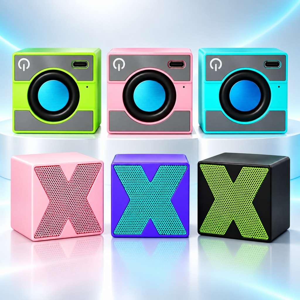 [8859763200873] Mini Parlante Portatil Bluetooth X1 (5x5x3,5cm)