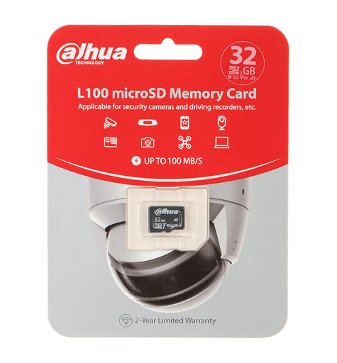 [6923169734842] Micro SD 32gb Dahua L100 clase 10 100MB/s