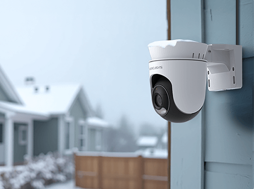 [6957939004606] Camara Ip Exterior Wifi 2K 360° Sensor Sirena Audio Bidireccional Mercusys MC510