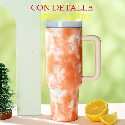 [505165] Vaso Quencher Batik 1.2L Naranja (sin caja sin bombilla)