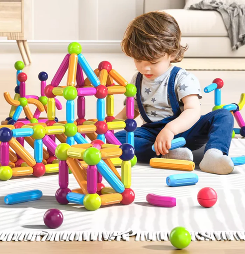 [6974002565246] Juego de Bloques Magneticos 64pcs
