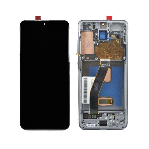 [505196] Modulo Samsung S20 negro con marco (ORIG Gold Edition)
