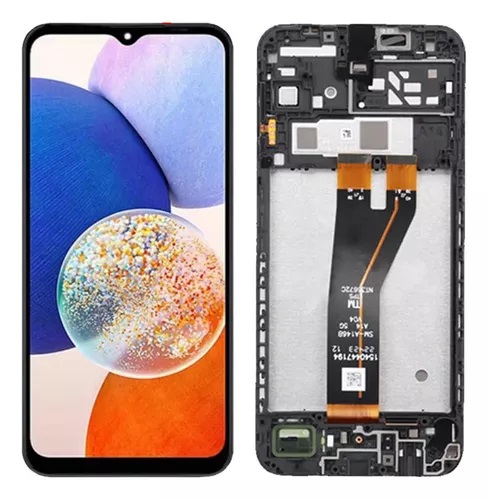 [505213] Modulo Samsung A14 5G / A146B con marco negro (ORIG)