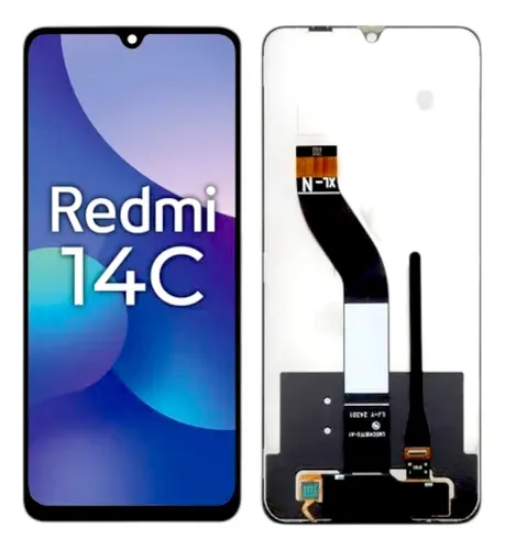 [505220] Modulo Xiaomi Redmi 14C / Poco C75 negro (ORIG)