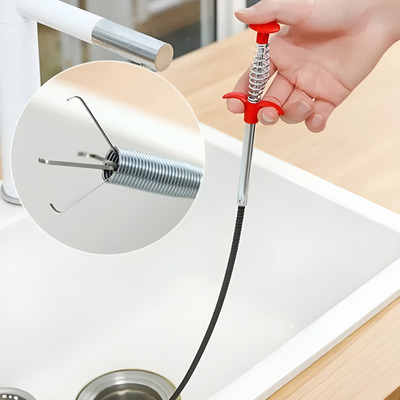 [505249] Pinza Destapa Cañerias Metalica Flexible 60cm