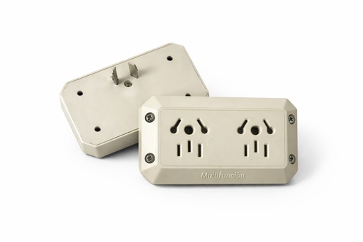 [505250] Enchufe Doble 220V (toma argentina)