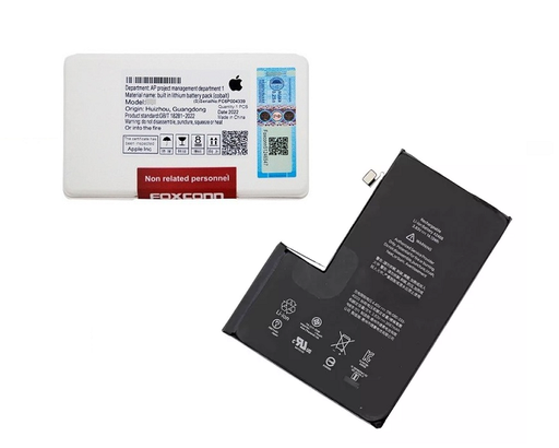 [B1380] Bateria Iphone 12 Pro Max sin Flex Original Foxconn White