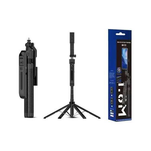 [6290132592595] Cuadripode Baston Selfie Disparador Bluetooth con Seguimiento Facial 180cm 360° HX-ZJ6112