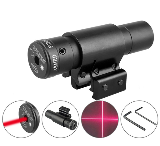 [7899301862027] Puntero Laser para Rifle con Riel