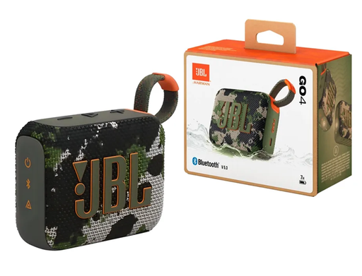 [1200130009426] Parlante Portatil Bluetooth JBL GO4 Camuflado (ORIGINAL)