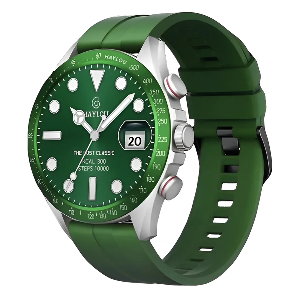 [6971664934779] Reloj Pulsera Smartwatch Haylou Solar Pro Verde