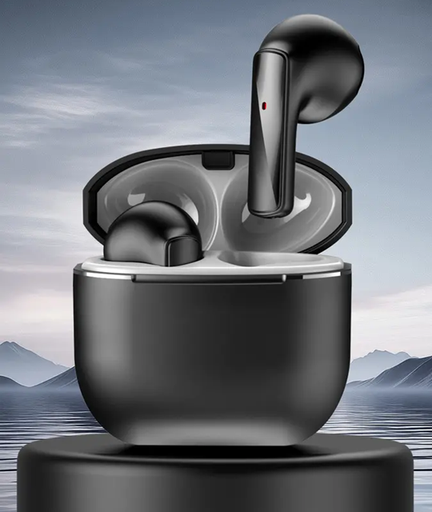 [7796350520666] Auricular Bluethoot 5.4 Doble con Base Cargadora MAX10