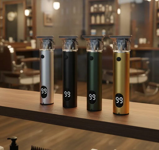 [7796350520710] Corta Pelo Trimmer Afeitadora Inalambrica Recargable Usb con Display LPE003A