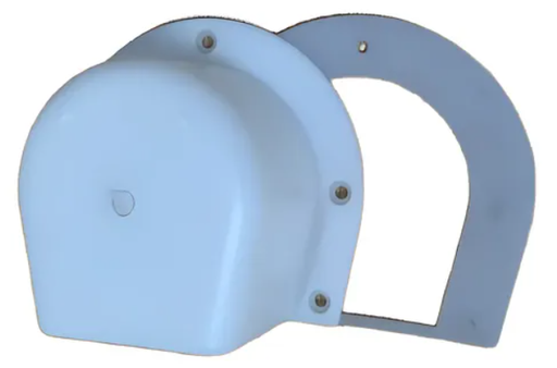 [5007] Tapa Plastica Cubre Resistencia Electrica para Termotanque Solar (en conjunto con resistencia 1712)