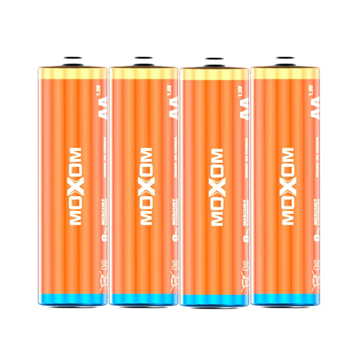 [505388] Pila Alcalina AA Moxom pack x4 1,5v