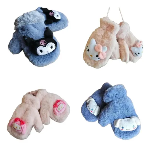 [505431] Guantes Mitones de Invierno Infantil Peluche