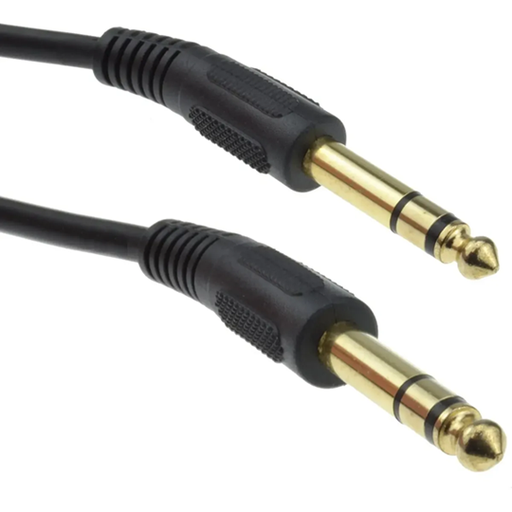 [7899260191794 CB179] Cable Plug Stereo 6,5mm a Plug Stereo 6,5mm 1,5m