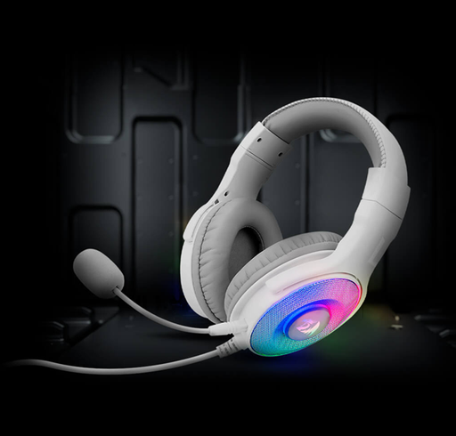 Auricular Gamer Redragon H350 Pandora 2 Blanco