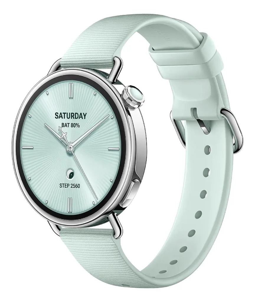 [6932554436803] Reloj Pulsera Smartwatch con GPS Xiaomi Watch S4 M2502W1 Verde ORIGINAL 41mm