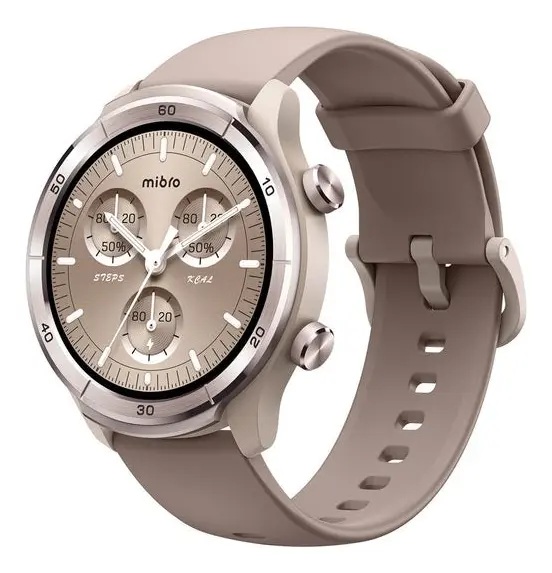 [6976367680794] Reloj Pulsera Smartwatch Mibro Watch A3 GPS XPAW022 1,39" Crema
