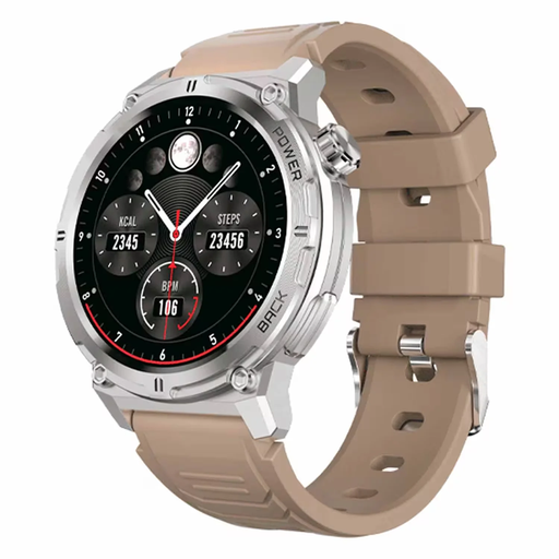 [7730737111955] Reloj Inteligente Smartwatch FTX R20 Beige (57mm)